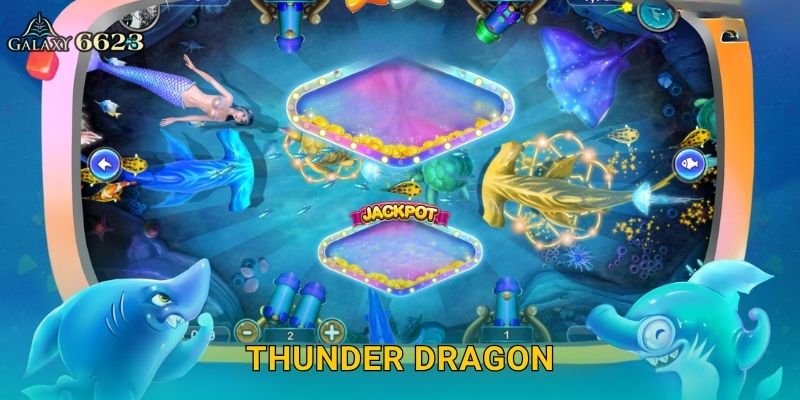 Thunder Dragon rực lửa – Đấu trường cá cược điện giật tại Galaxy6623