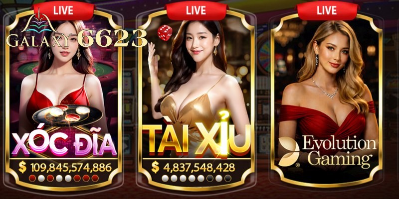 Live casino cùng dealer chuyên nghiệp, đẳng cấp và uy tín vượt trội
